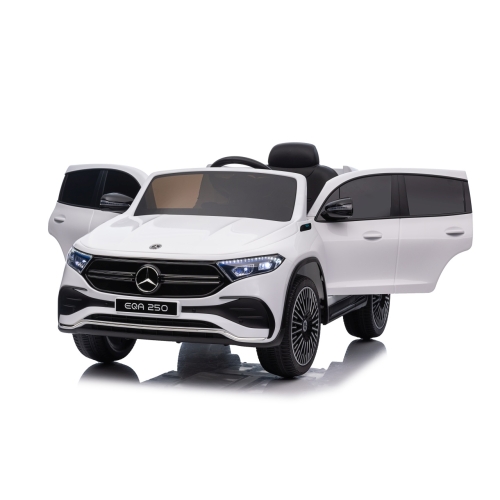 Auto na akumulator dla dzieci Mercedes Benz EQA 25 Biały XMX-625